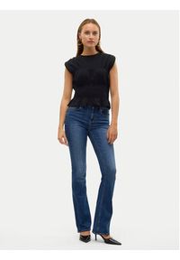 Vero Moda Jeansy Flash 10310511 Granatowy Flared Fit. Kolor: niebieski #7