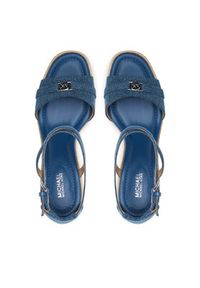 MICHAEL Michael Kors Espadryle Mandy 40S5MAMS2D Niebieski. Kolor: niebieski. Materiał: materiał #6