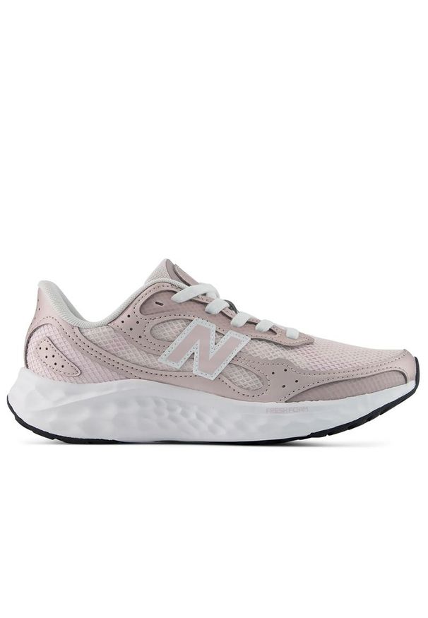 Buty damskie New Balance Fresh Foam Arishi v4 TIRALUX WARIS542 - różowe. Okazja: na co dzień. Kolor: różowy. Materiał: materiał, syntetyk. Szerokość cholewki: normalna. Sport: fitness