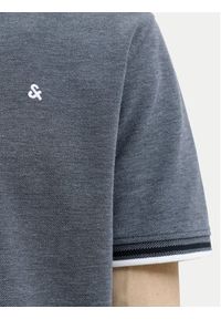 Jack & Jones Polo Paulos 12136668 Szary Regular Fit. Typ kołnierza: polo. Kolor: szary. Materiał: bawełna #6