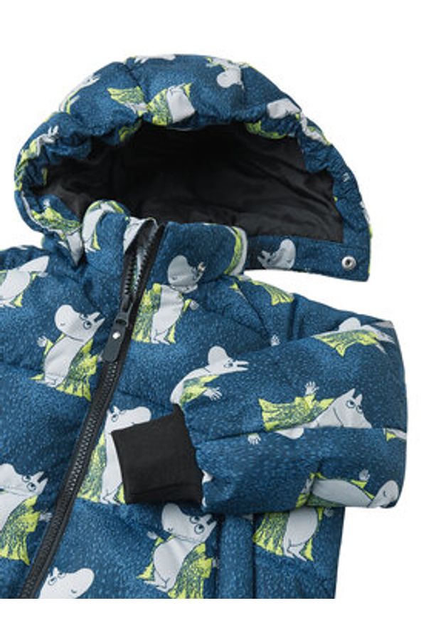 Reima Kurtka zimowa Moomin Lykta 5100013B Granatowy Regular Fit. Kolor: niebieski. Materiał: syntetyk. Sezon: zima