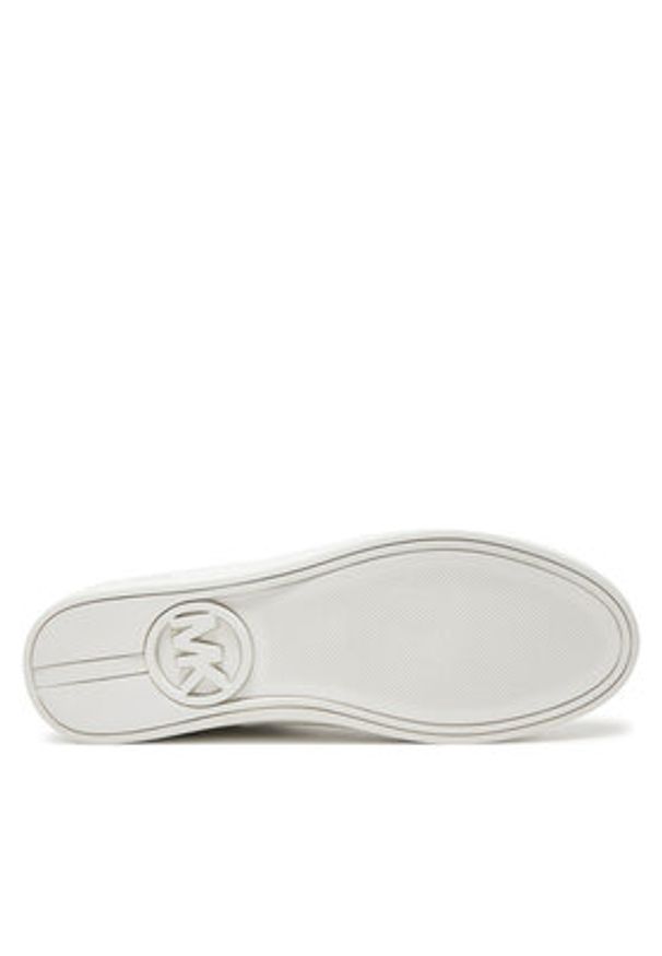 MICHAEL Michael Kors Sneakersy Keaton Lace Up 43R5KEFS1L Biały. Kolor: biały. Materiał: skóra