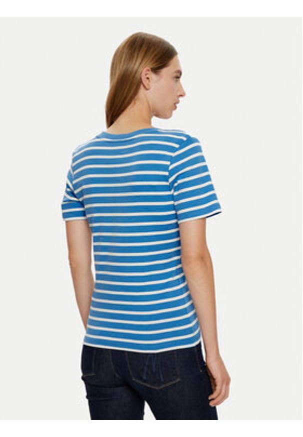 TOMMY HILFIGER - Tommy Hilfiger T-Shirt New Cody WW0WW40584 Niebieski Slim Fit. Kolor: niebieski. Materiał: bawełna