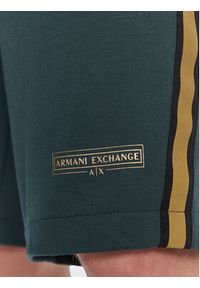 Armani Exchange Szorty sportowe 3RZSRA Z9N1Z 0899 Zielony Regular Fit. Kolor: zielony. Materiał: syntetyk. Styl: sportowy #5