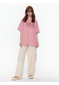 BDG Urban Outfitters T-Shirt BDG MOSQUITO RANGE DAD T 76471770 Różowy Oversize. Kolor: różowy. Materiał: bawełna #5
