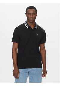 BOSS Polo 50538176 Czarny Regular Fit. Typ kołnierza: polo. Kolor: czarny. Materiał: bawełna