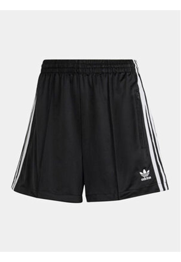 Adidas - adidas Szorty sportowe Firebird IU2425 Czarny Loose Fit. Kolor: czarny. Materiał: syntetyk