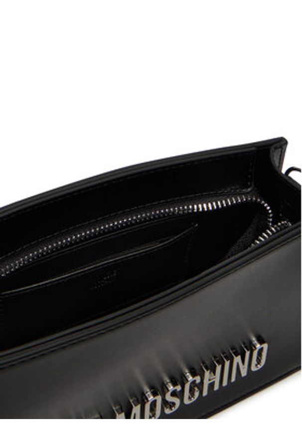 Love Moschino - LOVE MOSCHINO Torebka JC4095PP1NLL000B Czarny. Kolor: czarny. Materiał: skórzane