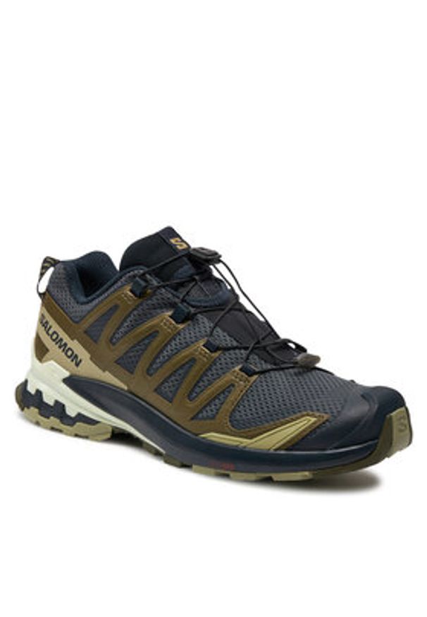 salomon - Salomon Trekkingi Xa Pro 3D V9 L47467500 Szary. Kolor: szary. Materiał: materiał, mesh. Sport: turystyka piesza