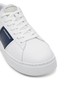 Emporio Armani Sneakersy X4X570 XN840 T849 Biały. Kolor: biały. Materiał: skóra #6