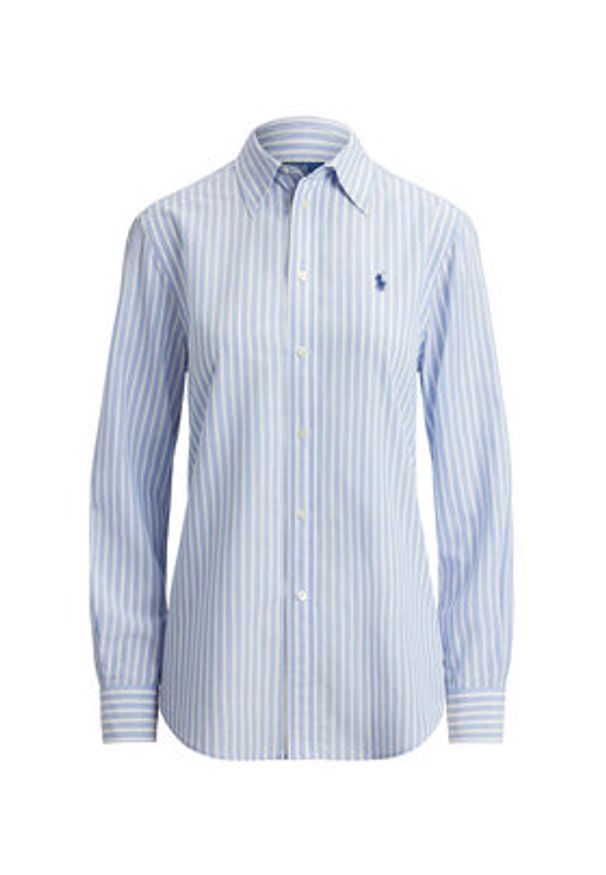 Polo Ralph Lauren Koszula 211971514503 Błękitny Classic Fit. Typ kołnierza: polo. Kolor: niebieski. Materiał: bawełna