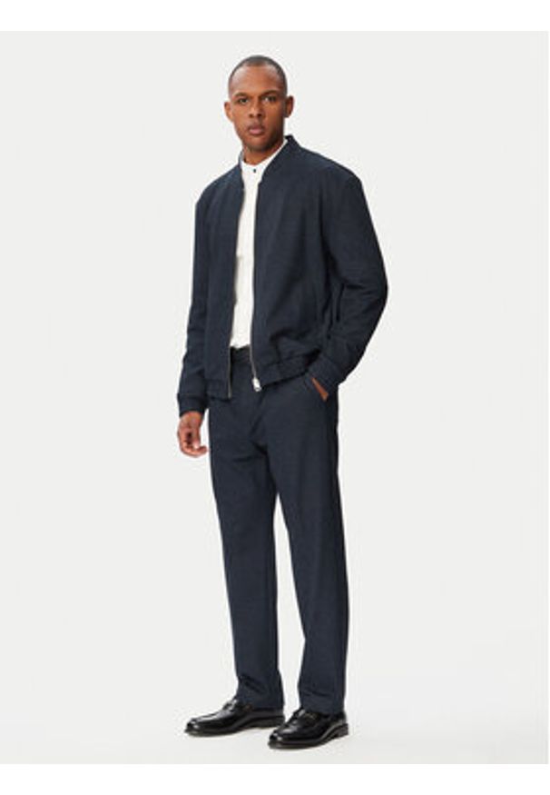 Hugo - HUGO Kurtka przejściowa Ukashi261X-H 50565425 Granatowy Slim Fit. Kolor: niebieski. Materiał: syntetyk