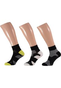 XTREME SOCKSWEAR - Skarpety kolarskie Xtreme Quarter, 9 par, Multi Czarne. Kolor: czarny. Sport: kolarstwo