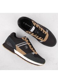 Skórzane buty męskie sportowe czarne McKeylor 74111. Kolor: czarny. Materiał: skóra #5