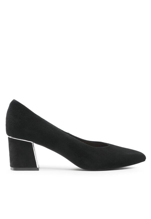 Lasocki Czółenka WYL3022-2Z Czarny. Kolor: czarny. Materiał: zamsz, skóra