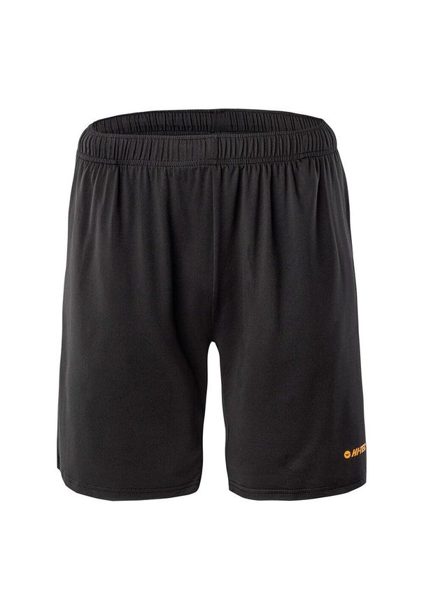 Hi-tec - Shorty Męskie Trening Ravi. Kolor: czarny. Długość: krótkie. Sezon: lato. Sport: fitness