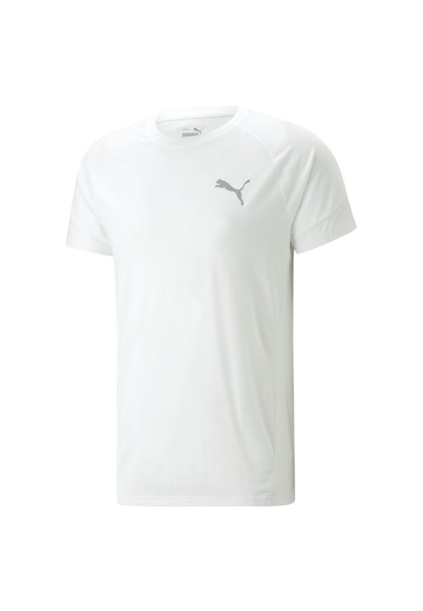 Koszulka Sportowa Męska Puma Evostripe. Kolor: biały. Sport: fitness