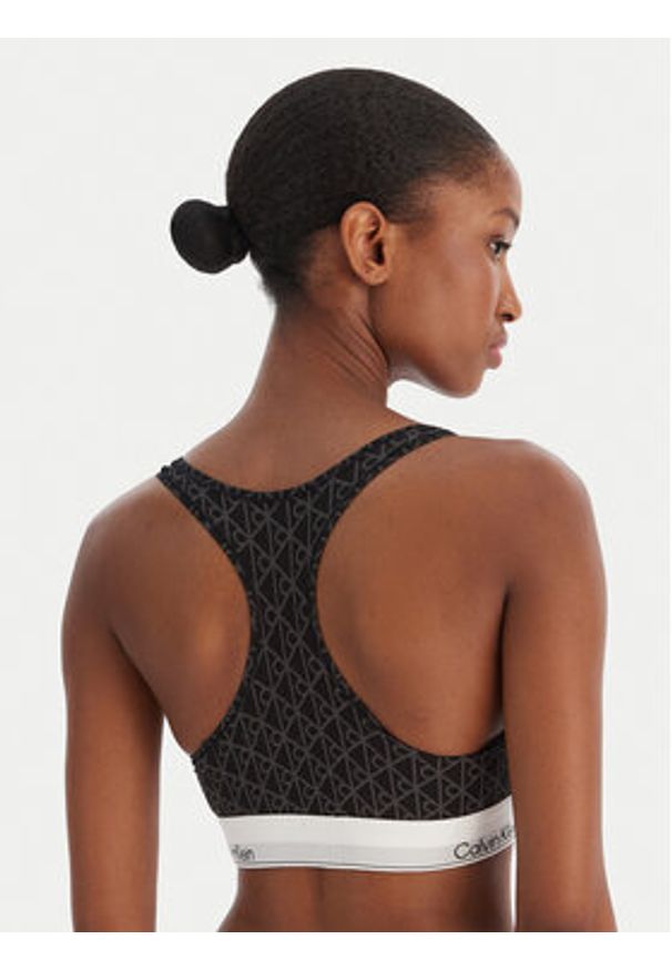 Calvin Klein Underwear Biustonosz top LV00QF8493 Czarny. Kolor: czarny. Materiał: bawełna
