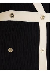 LOLA CASADEMUNT Sukienka dzianinowa LS2616160 Czarny Regular Fit. Kolor: czarny. Materiał: syntetyk #6