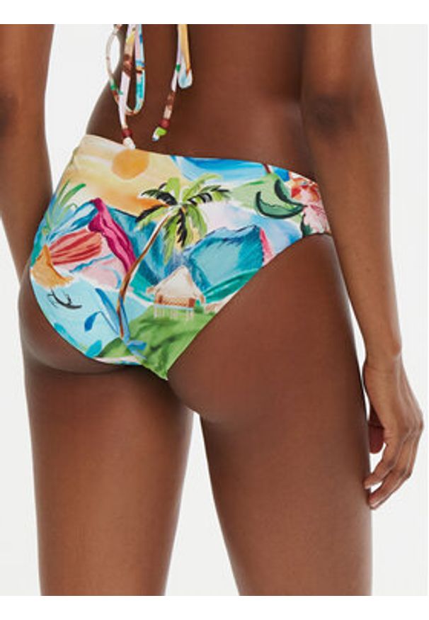 Seafolly Dół od bikini South Pacific 40473-211 Kolorowy. Materiał: syntetyk. Wzór: kolorowy
