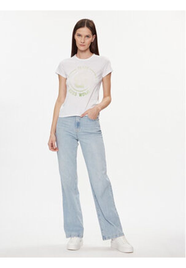 BOSS - Boss T-Shirt 50514738 Biały Regular Fit. Kolor: biały. Materiał: bawełna
