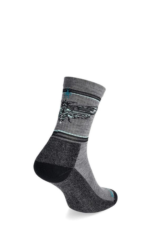 Skarpety merino Smartwool Everyday Forest Loot 2 Crew Socks. Kolor: szary