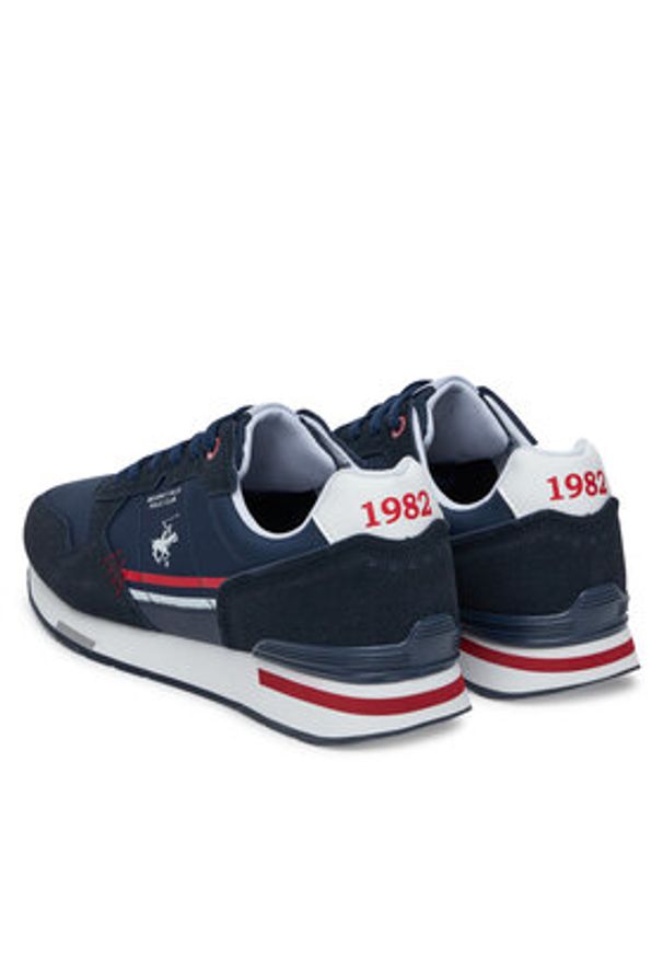 Beverly Hills Polo Club Sneakersy V5-6414 Granatowy. Kolor: niebieski. Materiał: syntetyk, materiał