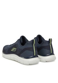 skechers - Skechers Sneakersy Track-Glendor 232699/NVLM Granatowy. Kolor: niebieski. Materiał: materiał #3