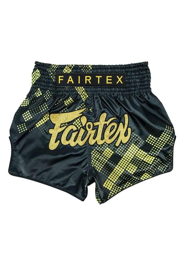 FAIRTEX - Spodenki Muay Thai Fairtex BS1931 Czarne-Złote L. Kolor: czarny