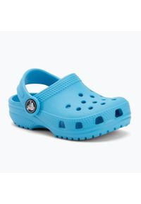 Klapki dziecięce Crocs Classic Clog Toddler. Kolor: niebieski