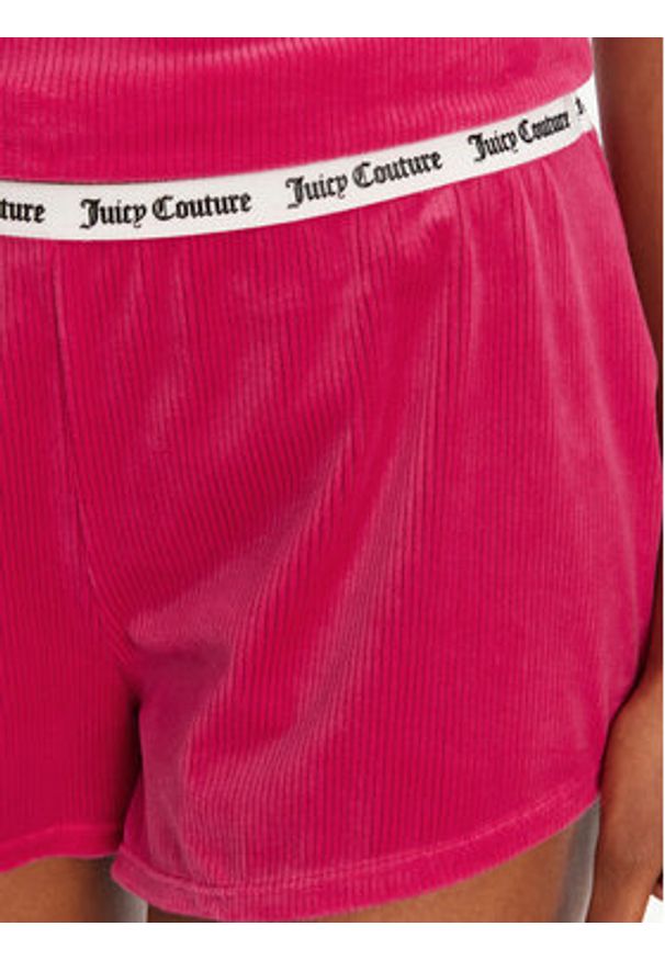 Juicy Couture Szorty piżamowe Austyn JCLHS125502 Różowy Regular Fit. Kolor: różowy. Materiał: syntetyk