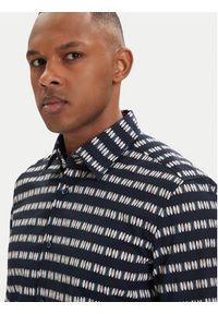 BOSS Koszula Rash 50559628 Granatowy Regular Fit. Kolor: niebieski. Materiał: bawełna #4