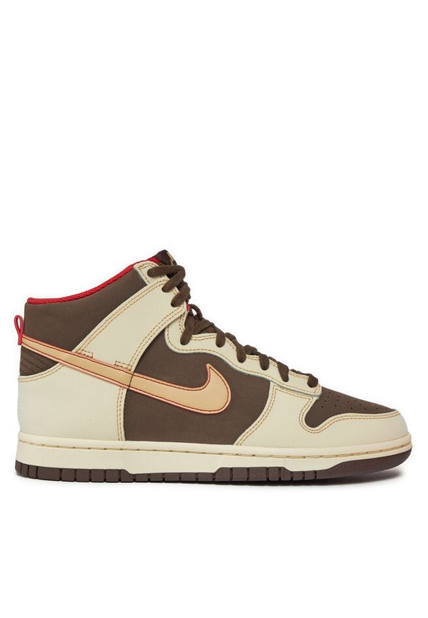 Sneakersy Nike. Kolor: brązowy. Styl: retro
