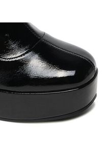 Jenny Fairy Kozaki GLOSSY-02KW Czarny. Kolor: czarny. Materiał: skóra #6