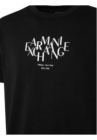 Armani Exchange T-Shirt XM002782 AF10356 UC001 Czarny Regular Fit. Kolor: czarny. Materiał: bawełna #3