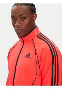 Adidas - adidas Bluza Teamgeist adicolor JW5867 Czerwony Loose Fit. Kolor: czerwony. Materiał: syntetyk #5