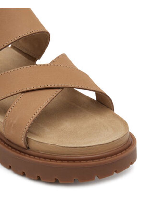 Timberland Sandały TB0A61T4EN31 Beżowy. Kolor: beżowy. Materiał: skóra