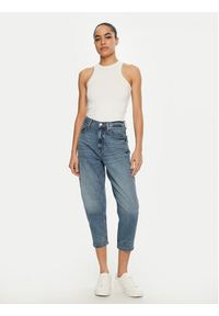 Tommy Jeans Jeansy DW0DW19768 Niebieski Mom Fit. Kolor: niebieski #4