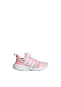 Adidas - FortaRun 2.0 Cloudfoam Elastic Lace Top Strap Shoes. Kolor: niebieski, różowy, wielokolorowy, biały. Materiał: materiał. Model: Adidas Cloudfoam #1