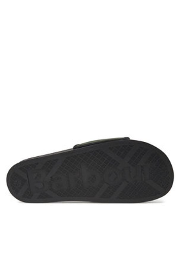 Barbour Klapki MBS0020GN51 Zielony. Kolor: zielony
