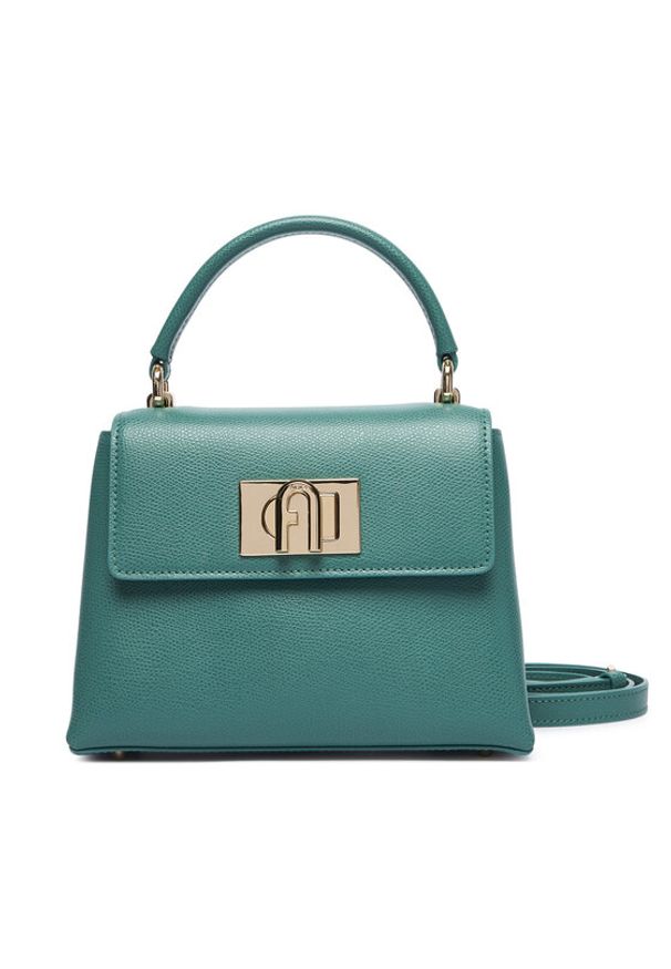 Furla Torebka 1927 Mini Top Handle WB00109 ARE000 BG 4899S Zielony. Kolor: zielony. Materiał: skórzane