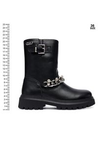 Liu Jo Botki Wanda 07 4F5017 EX014 S Czarny. Kolor: czarny. Materiał: skóra #7