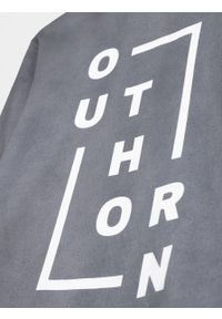 outhorn - Bluza nierozpinana z nadrukiem męska. Materiał: bawełna, dresówka, poliester, dzianina. Wzór: nadruk. Styl: klasyczny #3