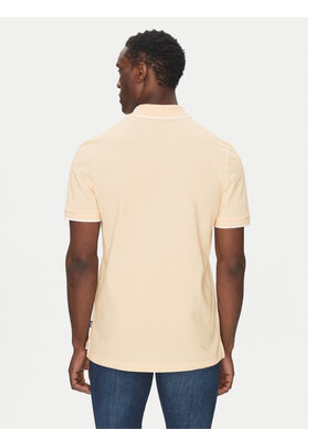 BOSS Polo Parlay 190 50494697 Écru Regular Fit. Typ kołnierza: polo. Materiał: bawełna