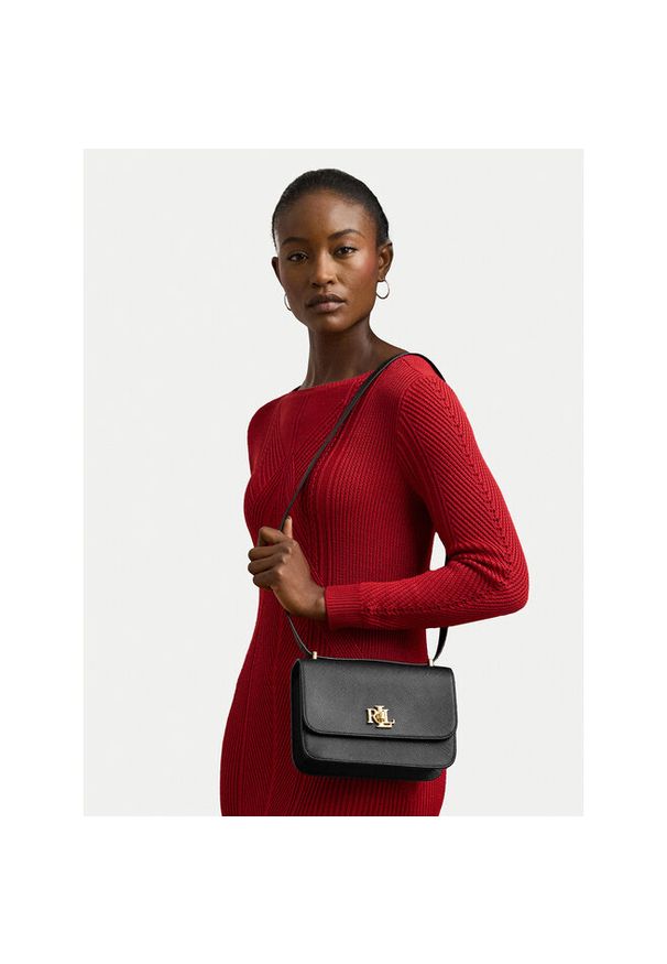 Lauren Ralph Lauren - Torebka LAUREN RALPH LAUREN. Kolor: czarny