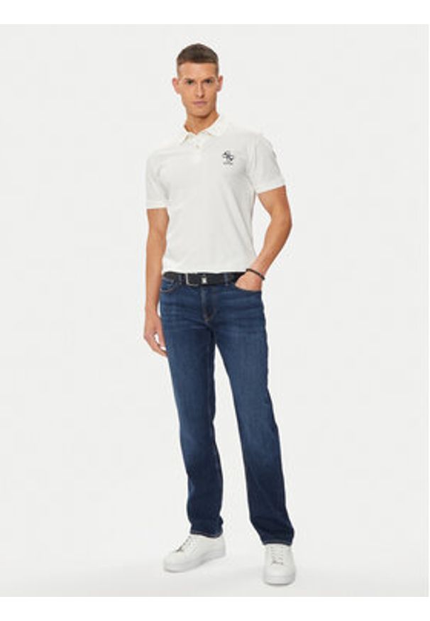 Guess Jeansy M4YAN2 D5DI2 Granatowy Slim Fit. Kolor: niebieski