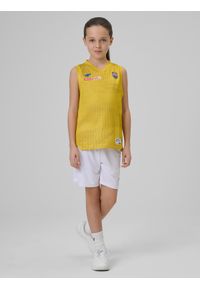 4f - 4F Koszulka meczowa replika domowa z sezonu 2025/26 dziecięca 4F x VBW Arka Gdynia - żółta 134/140 (8-10 lat). Kolor: żółty. Materiał: materiał. Wzór: nadruk. Sezon: lato #2