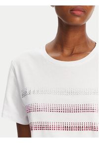 Marella T-Shirt Foglia 2515971042 Biały Regular Fit. Kolor: biały. Materiał: bawełna