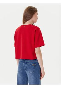 MICHAEL Michael Kors T-Shirt MT551T65MF Czerwony Relaxed Fit. Kolor: czerwony. Materiał: bawełna #4