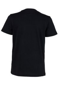 PARIS SAINT GERMAIN - T-Shirt Męski PSG Big Logo. Kolor: czarny. Materiał: bawełna